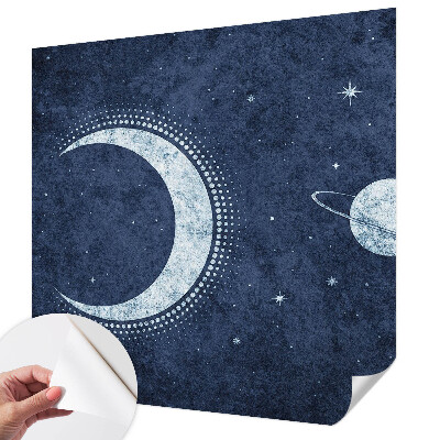 Samolepilna fototapeta za spalnico Motiv zvezde