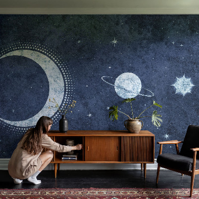 Samolepilna fototapeta za spalnico Motiv zvezde