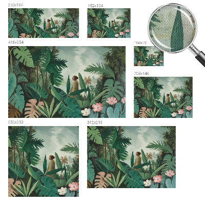 Fototapeta za otroško sobo Eksotična džungla