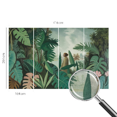 Fototapeta za otroško sobo Eksotična džungla