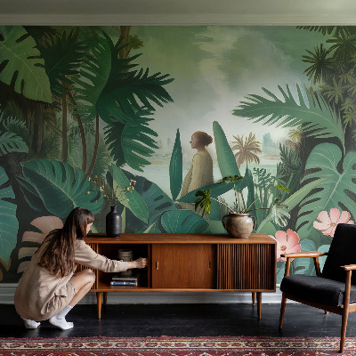 Fototapeta za otroško sobo Eksotična džungla