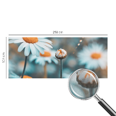 Samolepilna fototapeta z motivom kamilične poslastice