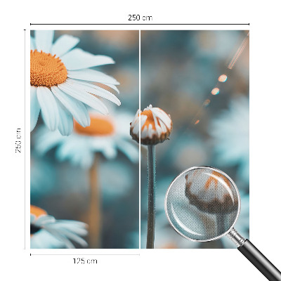 Samolepilna fototapeta z motivom kamilične poslastice