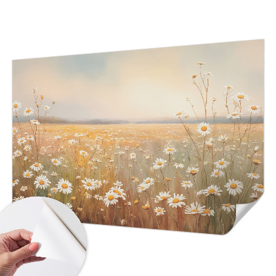 3D fototapeta s motivom cvetličnega travnika