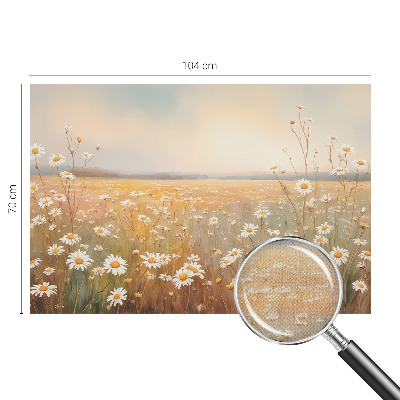 3D fototapeta s motivom cvetličnega travnika