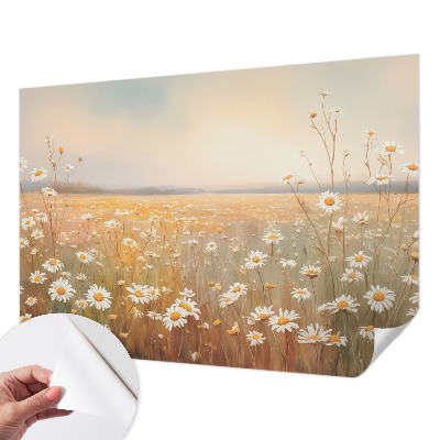 3D fototapeta s motivom cvetličnega travnika