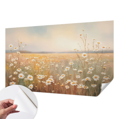3D fototapeta s motivom cvetličnega travnika