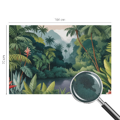 Samolepilna fototapeta Eksotična pokrajina