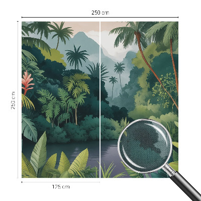 Samolepilna fototapeta Eksotična pokrajina