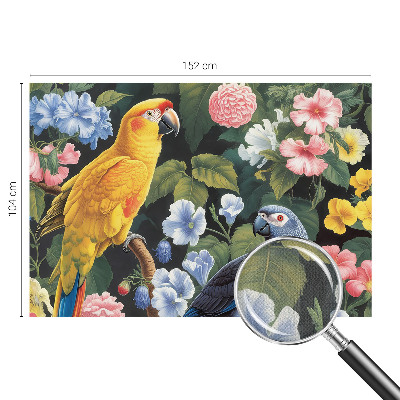 Samolepilna fototapeta za spalnico Eksotične ptice