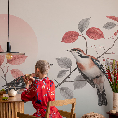 3D fototapeta Sedeče ptice