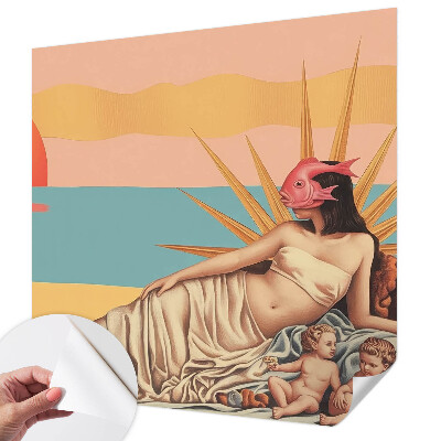 Otroška fototapeta Zahod nadrealizma