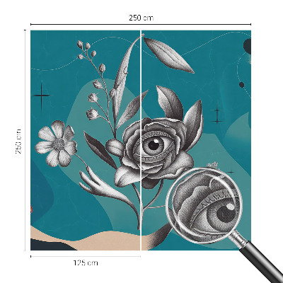 3D fototapeta Cvetlično oko