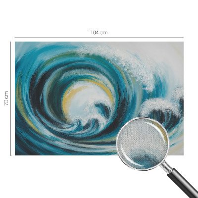 Samolepilna fototapeta za spalnico Morski val