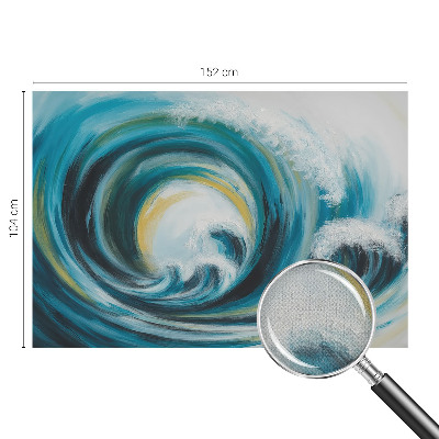 Samolepilna fototapeta za spalnico Morski val