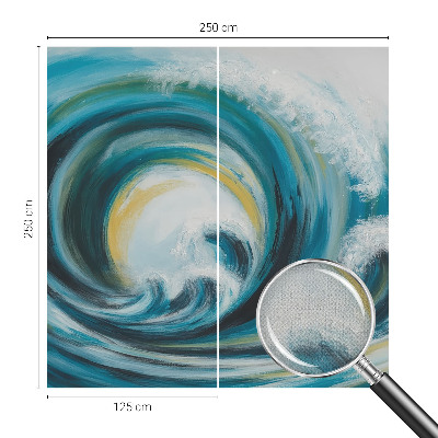 Samolepilna fototapeta za spalnico Morski val