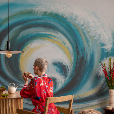 Samolepilna fototapeta za spalnico Morski val