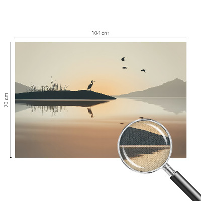 3D fototapeta z motivom zore in jutranje tišine