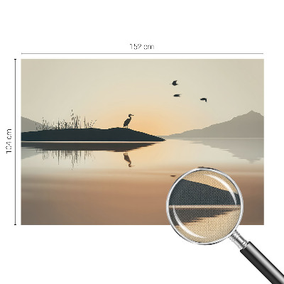 3D fototapeta z motivom zore in jutranje tišine