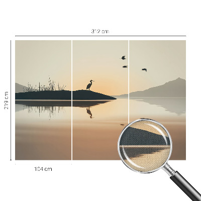 3D fototapeta z motivom zore in jutranje tišine
