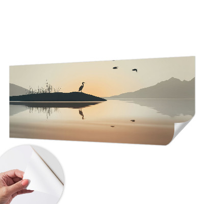 3D fototapeta z motivom zore in jutranje tišine