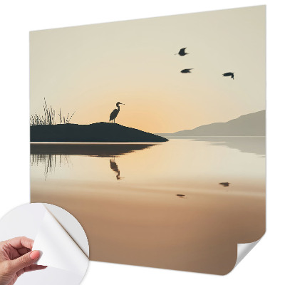 3D fototapeta z motivom zore in jutranje tišine