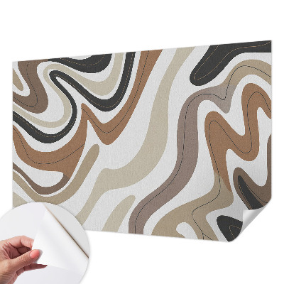 Samolepilna fototapeta za spalnico Harmonični valovi