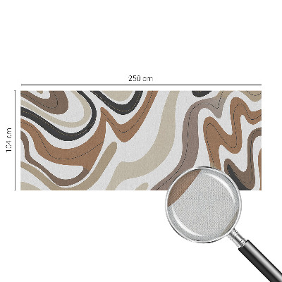 Samolepilna fototapeta za spalnico Harmonični valovi