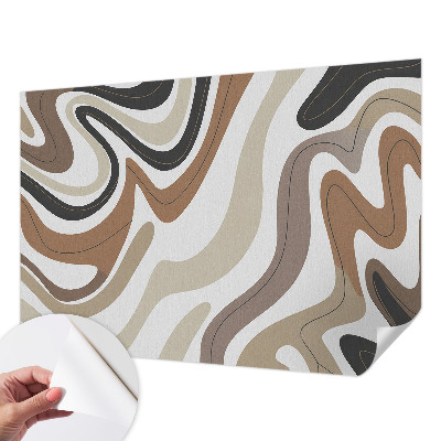 Samolepilna fototapeta za spalnico Harmonični valovi