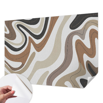 Samolepilna fototapeta za spalnico Harmonični valovi