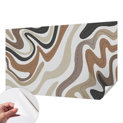 Samolepilna fototapeta za spalnico Harmonični valovi