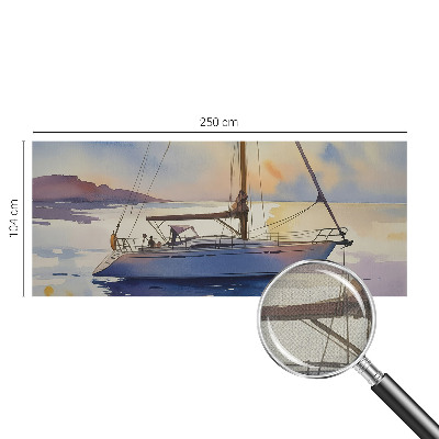 Fototapeta za otroško sobo z motivom jadrnice West