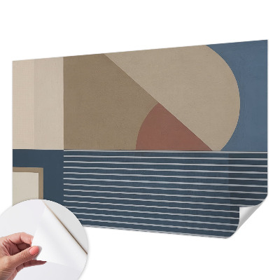 3D fototapeta z motivom harmonične geometrije