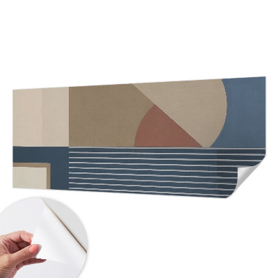 3D fototapeta z motivom harmonične geometrije