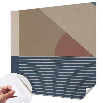 3D fototapeta z motivom harmonične geometrije