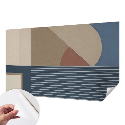3D fototapeta z motivom harmonične geometrije