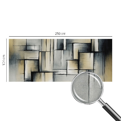 Samolepilna fototapeta za spalnico Abstraktna geometrija