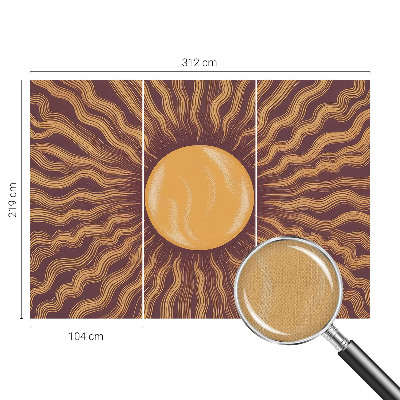 Otroška fototapeta Sončni žarki