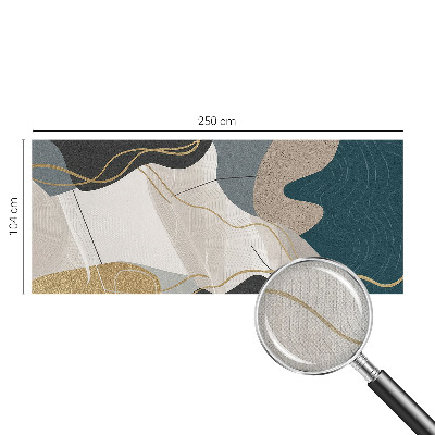 Samolepilna fototapeta za dnevno sobo Abstraktne oblike