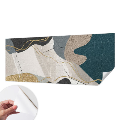 Samolepilna fototapeta za dnevno sobo Abstraktne oblike