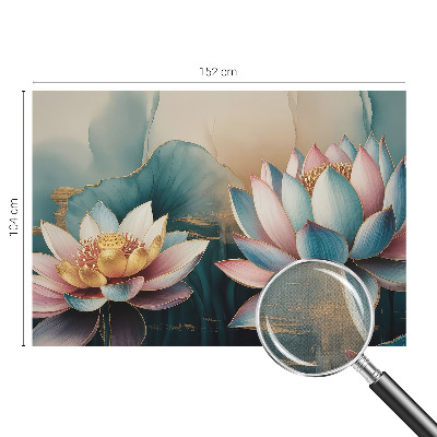 Samolepilna fototapeta za spalnico Lotosi harmonije