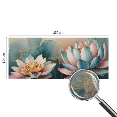 Samolepilna fototapeta za spalnico Lotosi harmonije