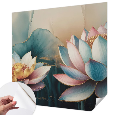 Samolepilna fototapeta za spalnico Lotosi harmonije