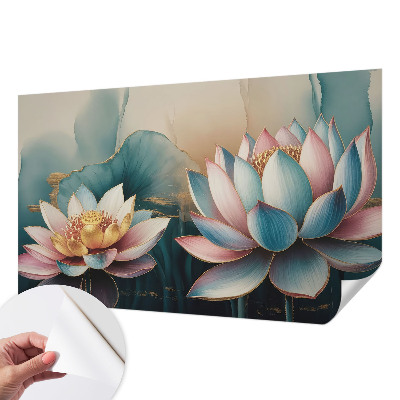 Samolepilna fototapeta za spalnico Lotosi harmonije