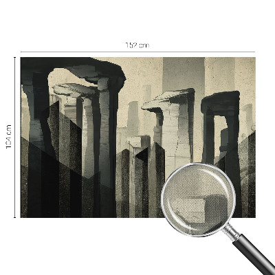 Fototapeta za otroško sobo z motivom surove arhitekture