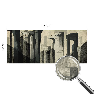 Fototapeta za otroško sobo z motivom surove arhitekture