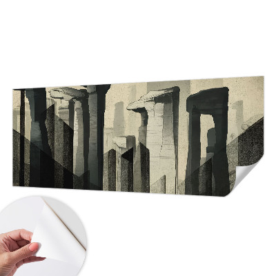 Fototapeta za otroško sobo z motivom surove arhitekture