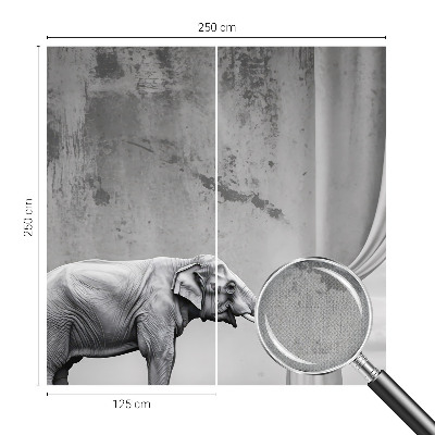 Fototapeta za otroško sobo z nadrealističnim motivom slona