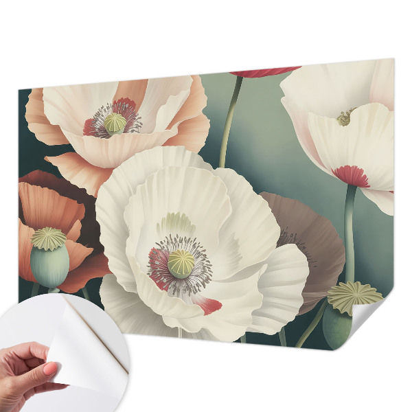 3D fototapeta s cvetličnim motivom