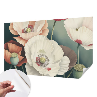 3D fototapeta s cvetličnim motivom